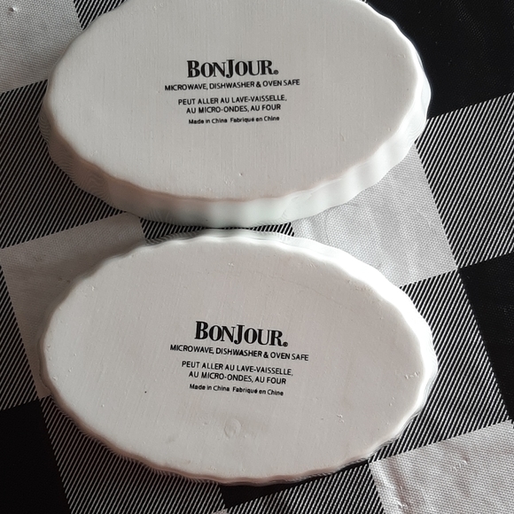 SOLD ******BonJour dish set of 2 - Picture 2 of 3